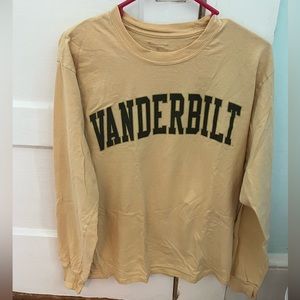 Vanderbilt University long sleeve tshirt size medium